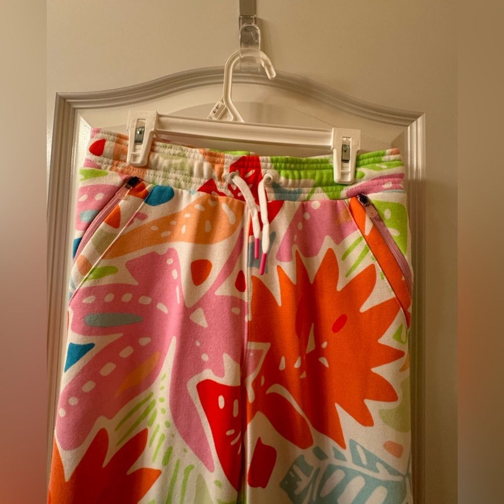 NWT 2 Piece Activewear TEK GEAR Ultrasoft Flannel Joggers size L (10/12) Girls - Picture 5 of 8